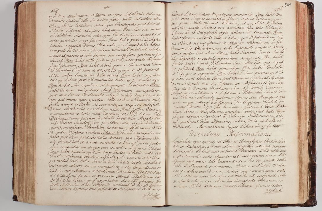 Zdjęcie nr 519 dla obiektu archiwalnego: Wizytacja kanoniczna przeprowadzona w dn. 28 kwietnia 1728 r. przez bpa Michała Kunickiego...