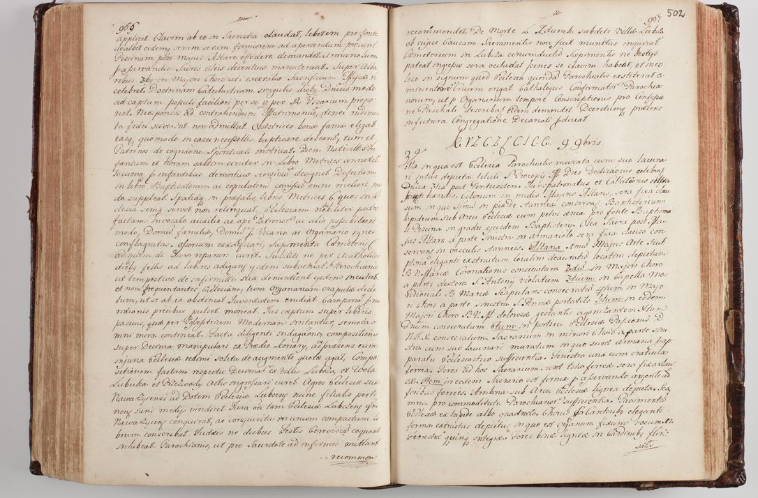 Zdjęcie nr 520 dla obiektu archiwalnego: Wizytacja kanoniczna przeprowadzona w dn. 28 kwietnia 1728 r. przez bpa Michała Kunickiego...