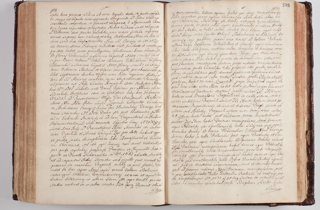 Zdjęcie nr 521 dla obiektu archiwalnego: Wizytacja kanoniczna przeprowadzona w dn. 28 kwietnia 1728 r. przez bpa Michała Kunickiego...