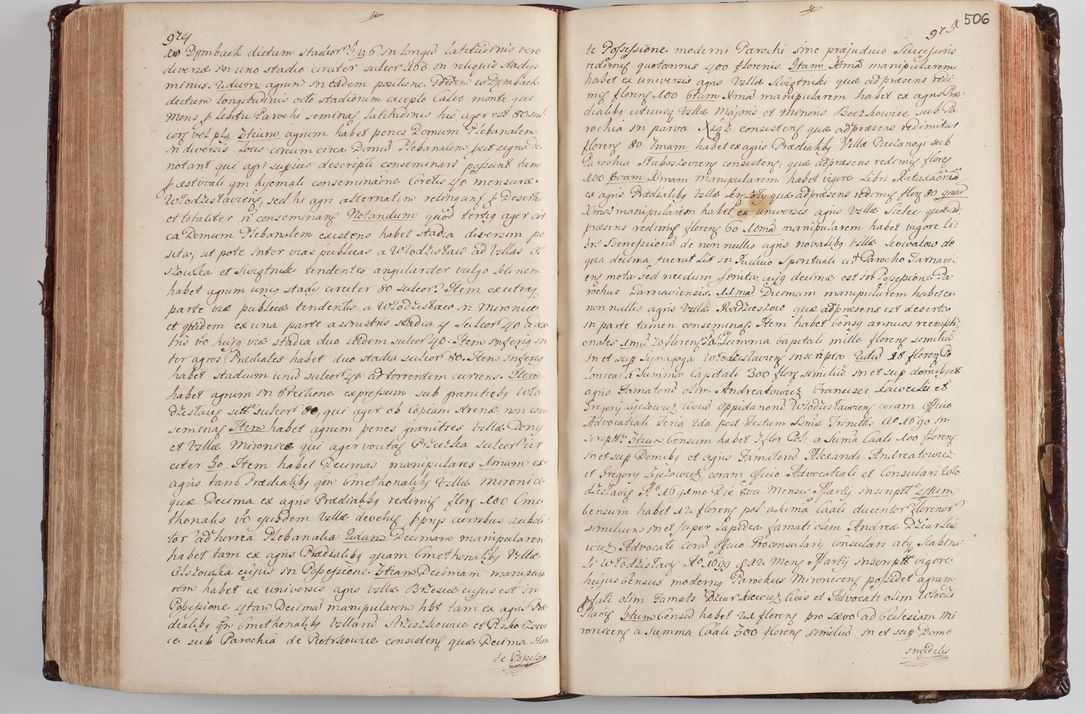 Zdjęcie nr 524 dla obiektu archiwalnego: Wizytacja kanoniczna przeprowadzona w dn. 28 kwietnia 1728 r. przez bpa Michała Kunickiego...