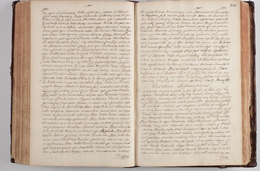 Zdjęcie nr 527 dla obiektu archiwalnego: Wizytacja kanoniczna przeprowadzona w dn. 28 kwietnia 1728 r. przez bpa Michała Kunickiego...