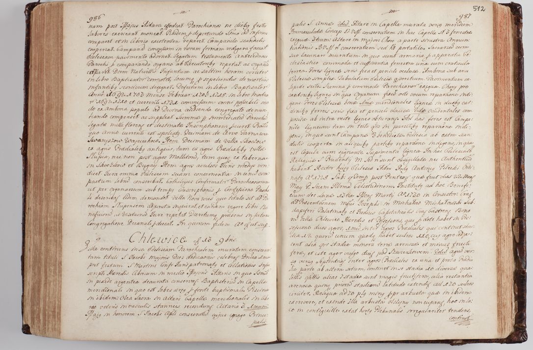 Zdjęcie nr 531 dla obiektu archiwalnego: Wizytacja kanoniczna przeprowadzona w dn. 28 kwietnia 1728 r. przez bpa Michała Kunickiego...