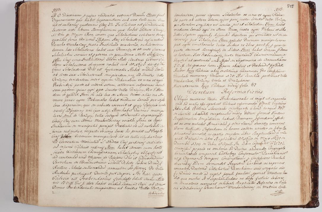 Zdjęcie nr 534 dla obiektu archiwalnego: Wizytacja kanoniczna przeprowadzona w dn. 28 kwietnia 1728 r. przez bpa Michała Kunickiego...