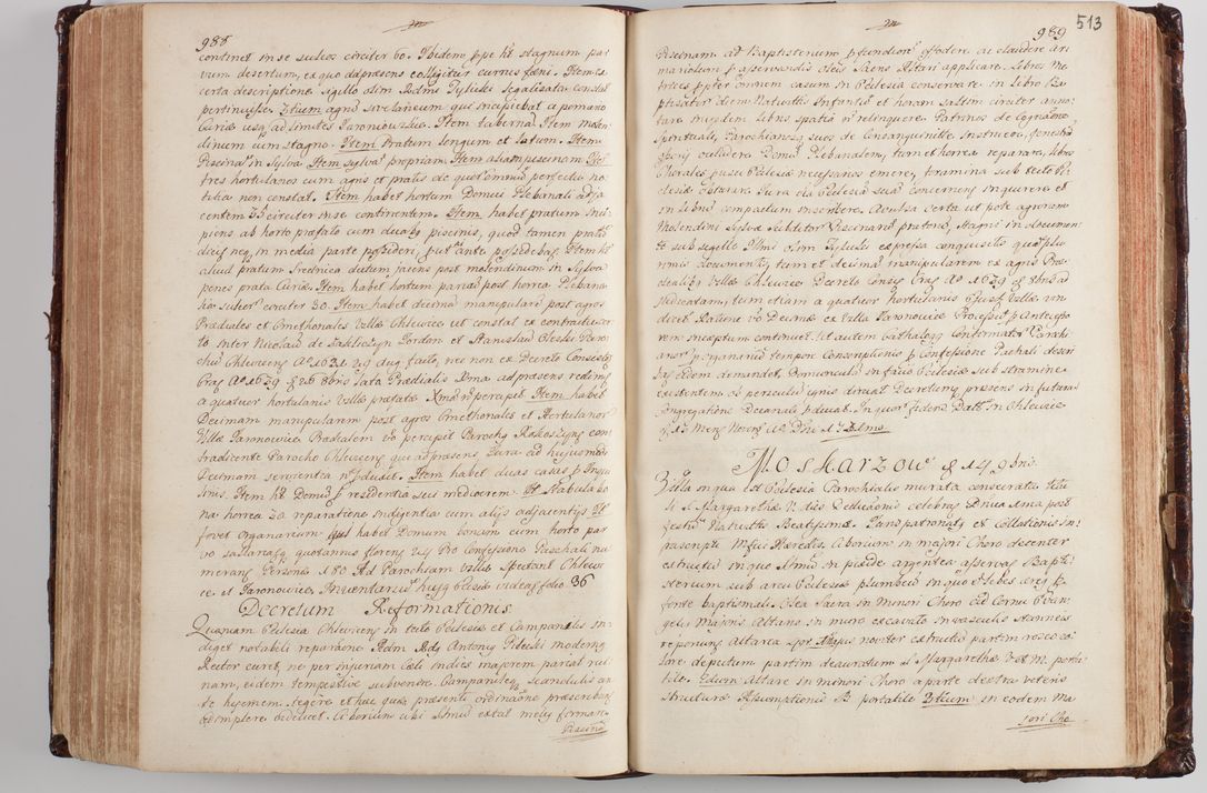 Zdjęcie nr 532 dla obiektu archiwalnego: Wizytacja kanoniczna przeprowadzona w dn. 28 kwietnia 1728 r. przez bpa Michała Kunickiego...