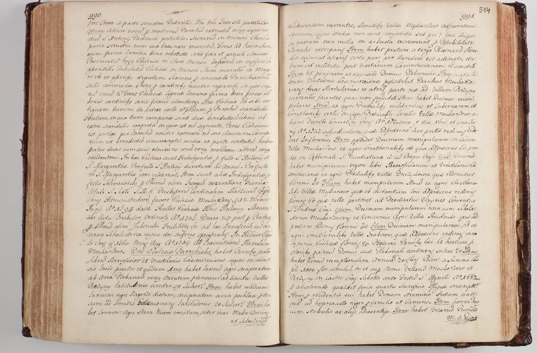 Zdjęcie nr 533 dla obiektu archiwalnego: Wizytacja kanoniczna przeprowadzona w dn. 28 kwietnia 1728 r. przez bpa Michała Kunickiego...