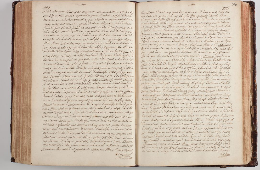 Zdjęcie nr 537 dla obiektu archiwalnego: Wizytacja kanoniczna przeprowadzona w dn. 28 kwietnia 1728 r. przez bpa Michała Kunickiego...