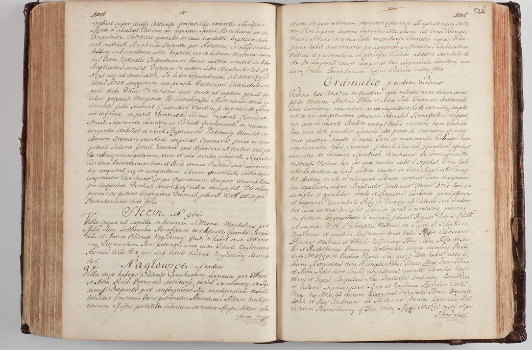 Zdjęcie nr 541 dla obiektu archiwalnego: Wizytacja kanoniczna przeprowadzona w dn. 28 kwietnia 1728 r. przez bpa Michała Kunickiego...