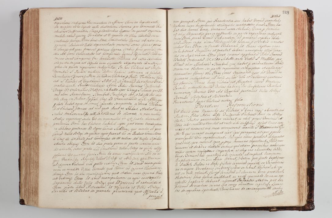 Zdjęcie nr 549 dla obiektu archiwalnego: Wizytacja kanoniczna przeprowadzona w dn. 28 kwietnia 1728 r. przez bpa Michała Kunickiego...