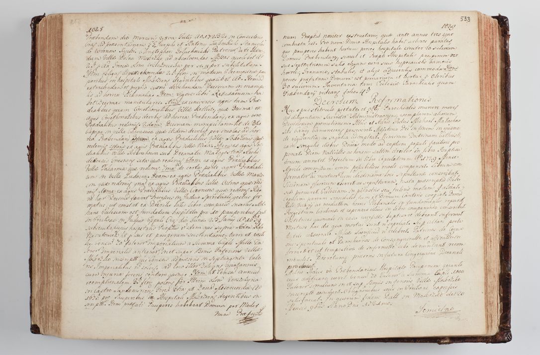 Zdjęcie nr 554 dla obiektu archiwalnego: Wizytacja kanoniczna przeprowadzona w dn. 28 kwietnia 1728 r. przez bpa Michała Kunickiego...