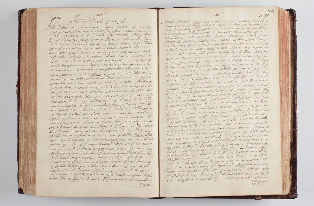 Zdjęcie nr 555 dla obiektu archiwalnego: Wizytacja kanoniczna przeprowadzona w dn. 28 kwietnia 1728 r. przez bpa Michała Kunickiego...