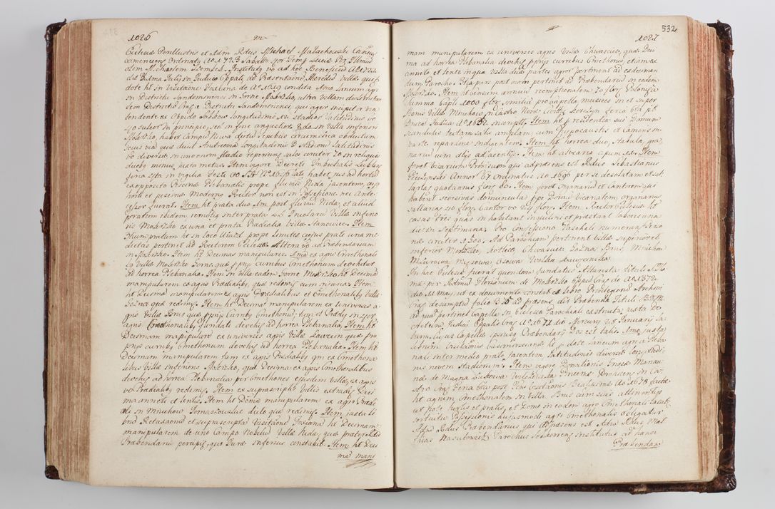 Zdjęcie nr 553 dla obiektu archiwalnego: Wizytacja kanoniczna przeprowadzona w dn. 28 kwietnia 1728 r. przez bpa Michała Kunickiego...