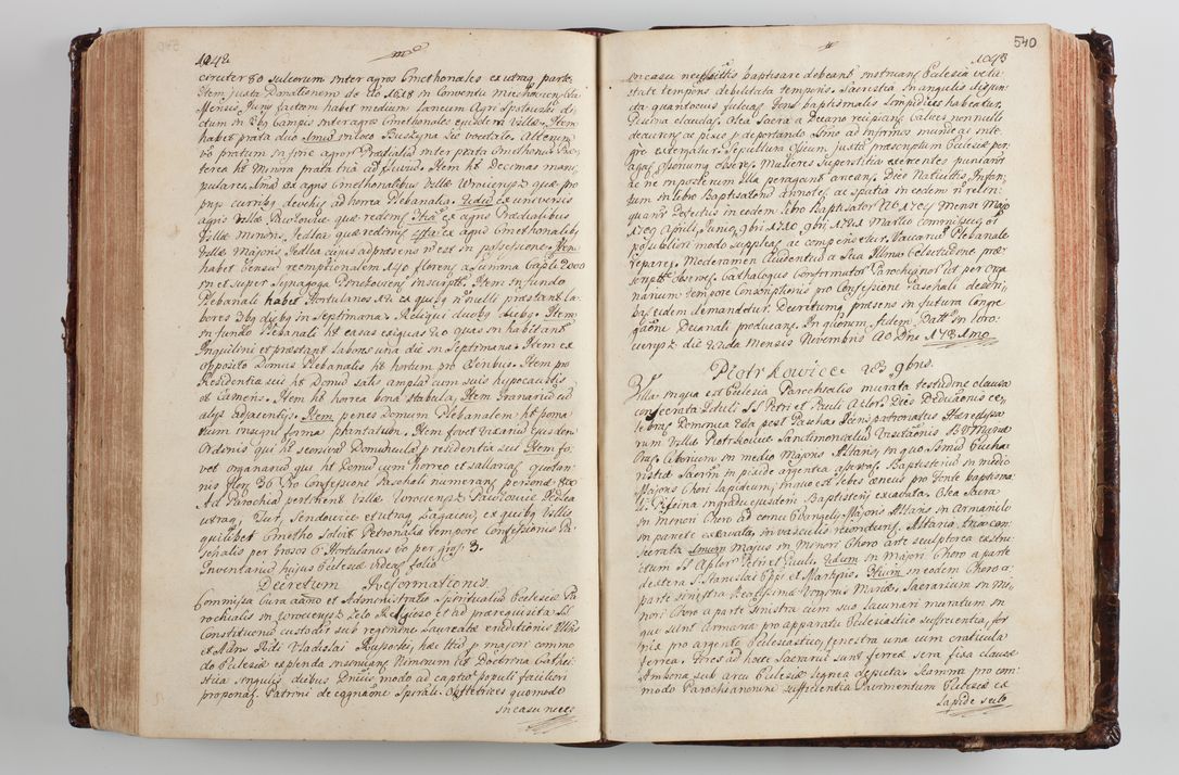 Zdjęcie nr 561 dla obiektu archiwalnego: Wizytacja kanoniczna przeprowadzona w dn. 28 kwietnia 1728 r. przez bpa Michała Kunickiego...