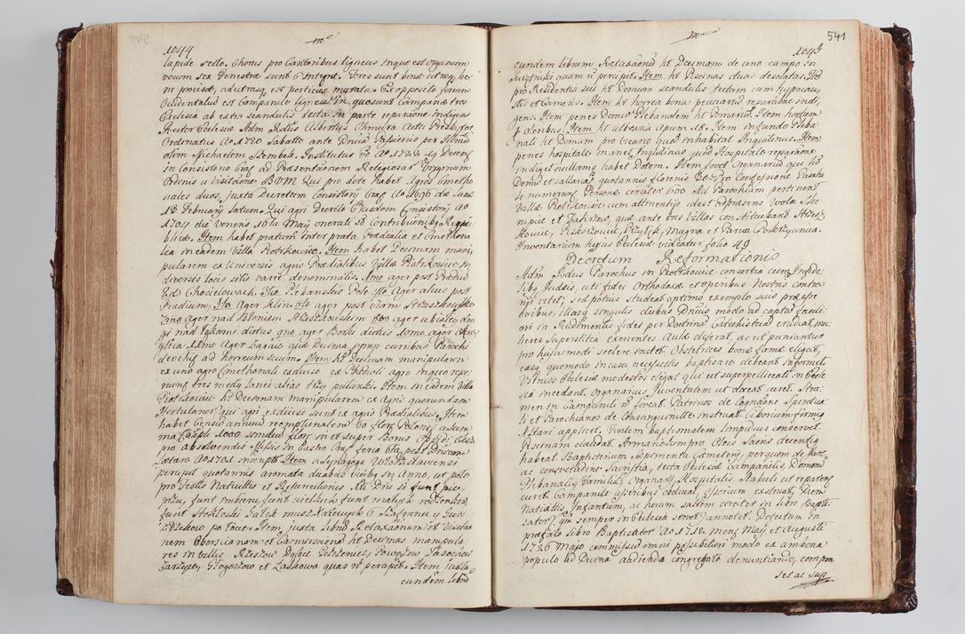 Zdjęcie nr 562 dla obiektu archiwalnego: Wizytacja kanoniczna przeprowadzona w dn. 28 kwietnia 1728 r. przez bpa Michała Kunickiego...