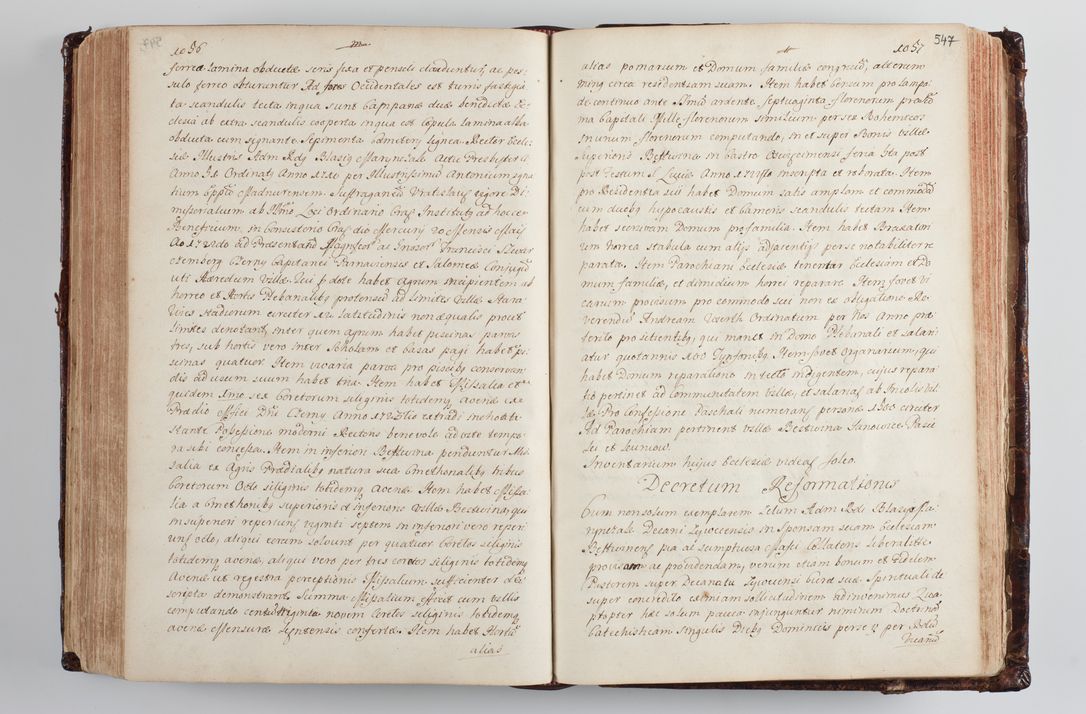 Zdjęcie nr 568 dla obiektu archiwalnego: Wizytacja kanoniczna przeprowadzona w dn. 28 kwietnia 1728 r. przez bpa Michała Kunickiego...