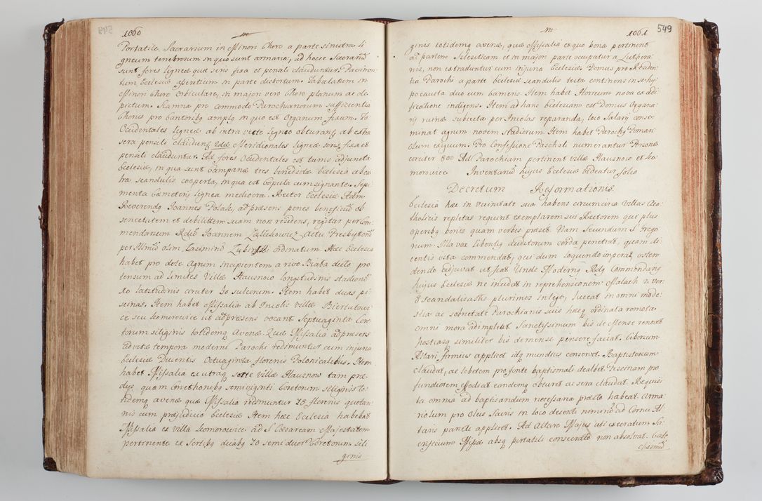 Zdjęcie nr 570 dla obiektu archiwalnego: Wizytacja kanoniczna przeprowadzona w dn. 28 kwietnia 1728 r. przez bpa Michała Kunickiego...