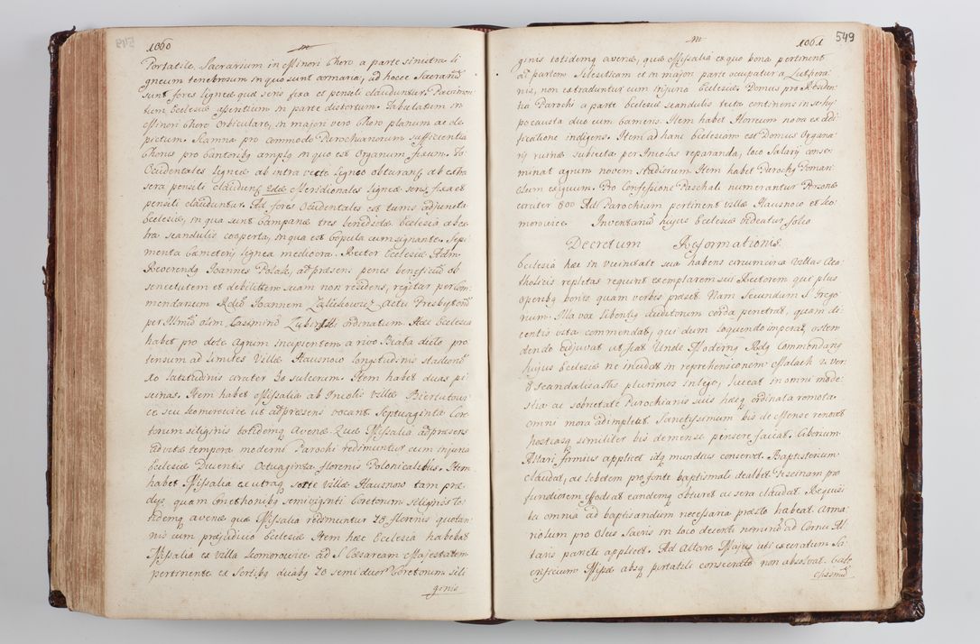 Zdjęcie nr 571 dla obiektu archiwalnego: Wizytacja kanoniczna przeprowadzona w dn. 28 kwietnia 1728 r. przez bpa Michała Kunickiego...