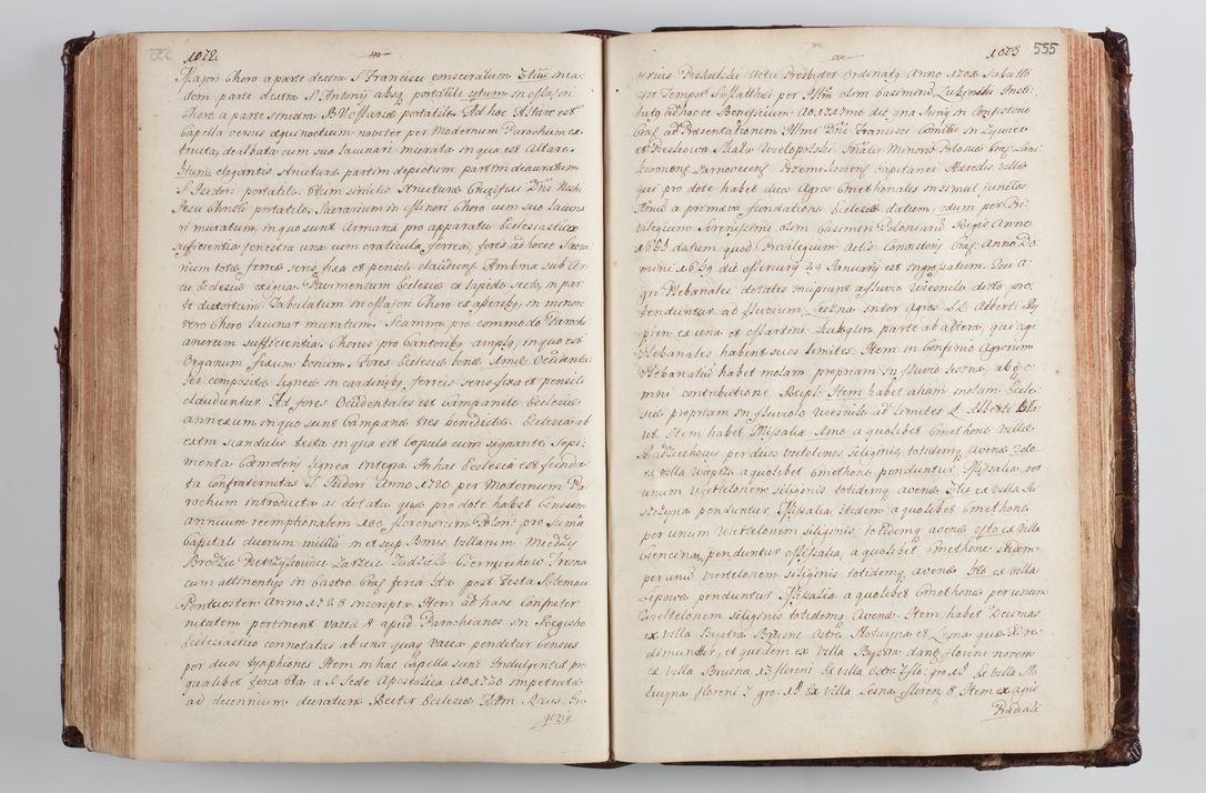 Zdjęcie nr 578 dla obiektu archiwalnego: Wizytacja kanoniczna przeprowadzona w dn. 28 kwietnia 1728 r. przez bpa Michała Kunickiego...