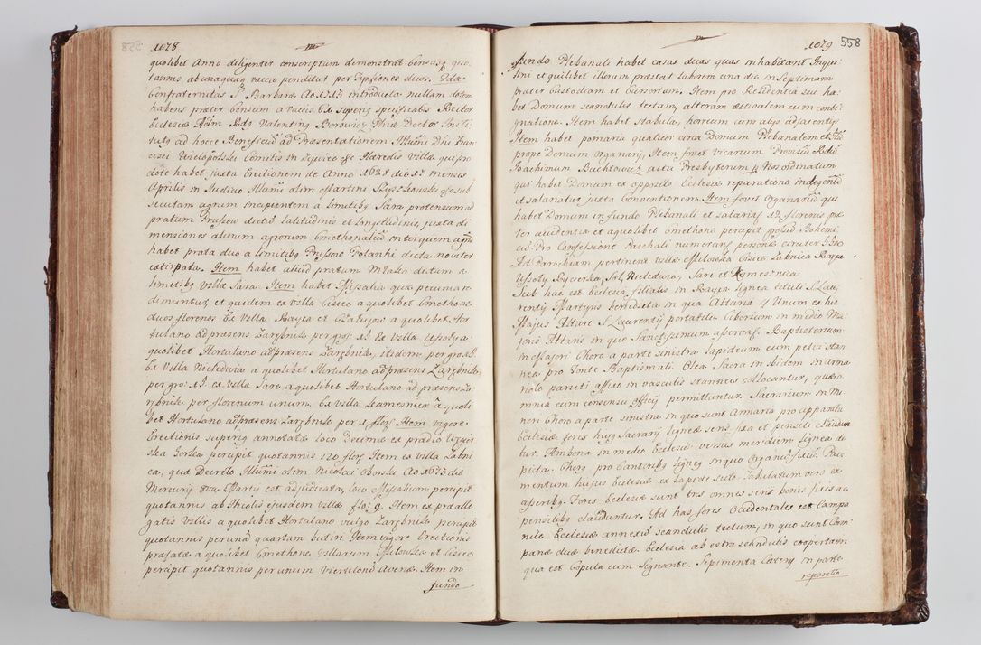 Zdjęcie nr 581 dla obiektu archiwalnego: Wizytacja kanoniczna przeprowadzona w dn. 28 kwietnia 1728 r. przez bpa Michała Kunickiego...