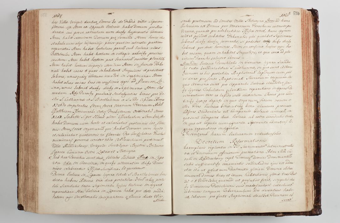 Zdjęcie nr 579 dla obiektu archiwalnego: Wizytacja kanoniczna przeprowadzona w dn. 28 kwietnia 1728 r. przez bpa Michała Kunickiego...