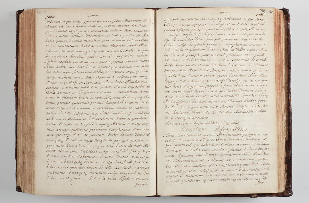 Zdjęcie nr 584 dla obiektu archiwalnego: Wizytacja kanoniczna przeprowadzona w dn. 28 kwietnia 1728 r. przez bpa Michała Kunickiego...