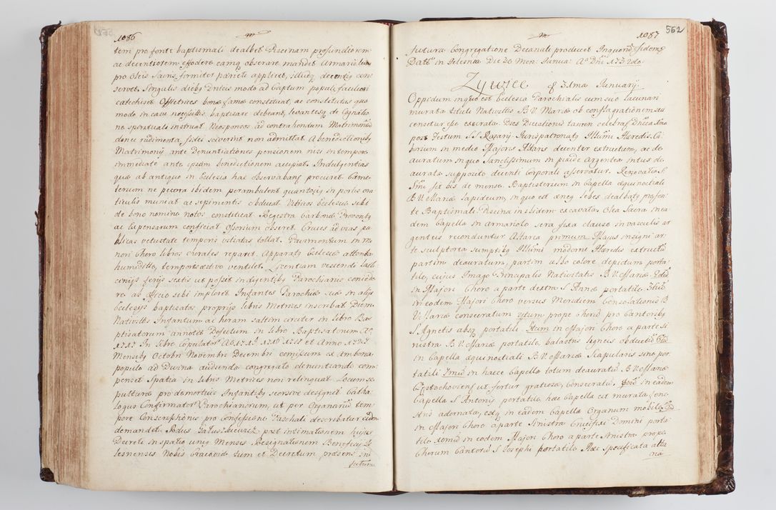 Zdjęcie nr 585 dla obiektu archiwalnego: Wizytacja kanoniczna przeprowadzona w dn. 28 kwietnia 1728 r. przez bpa Michała Kunickiego...