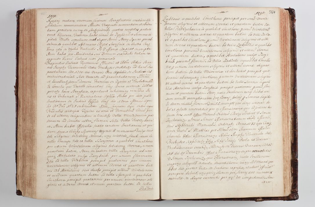 Zdjęcie nr 587 dla obiektu archiwalnego: Wizytacja kanoniczna przeprowadzona w dn. 28 kwietnia 1728 r. przez bpa Michała Kunickiego...