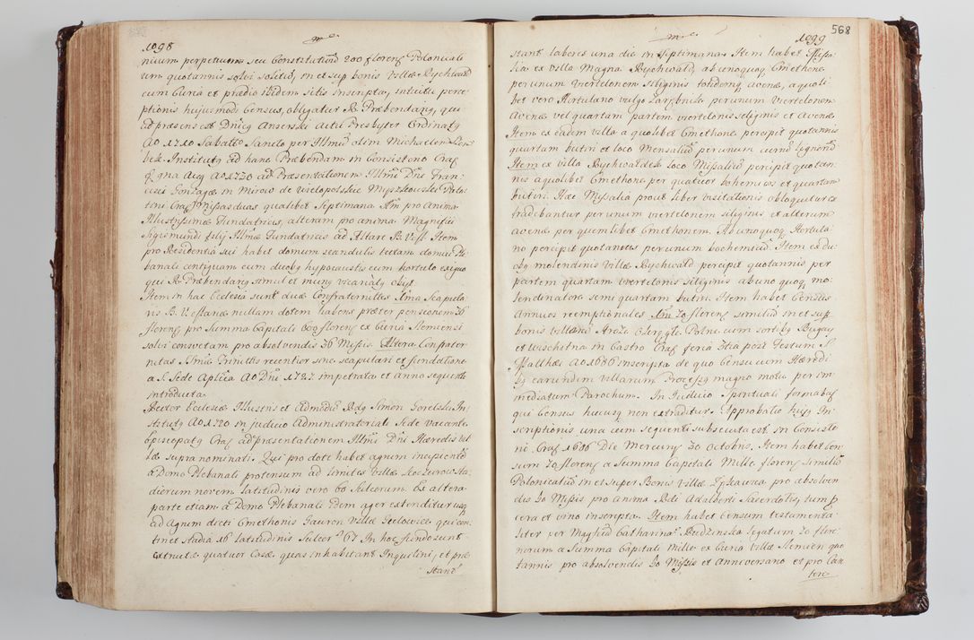 Zdjęcie nr 592 dla obiektu archiwalnego: Wizytacja kanoniczna przeprowadzona w dn. 28 kwietnia 1728 r. przez bpa Michała Kunickiego...