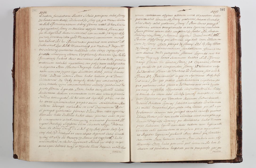 Zdjęcie nr 588 dla obiektu archiwalnego: Wizytacja kanoniczna przeprowadzona w dn. 28 kwietnia 1728 r. przez bpa Michała Kunickiego...