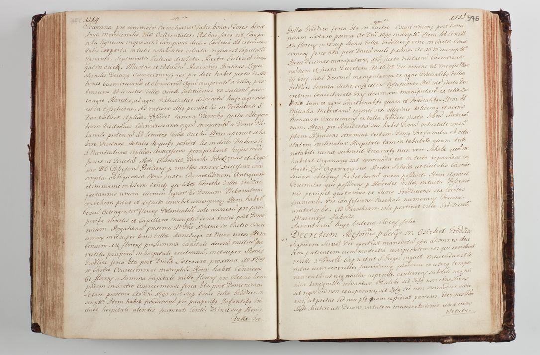 Zdjęcie nr 600 dla obiektu archiwalnego: Wizytacja kanoniczna przeprowadzona w dn. 28 kwietnia 1728 r. przez bpa Michała Kunickiego...