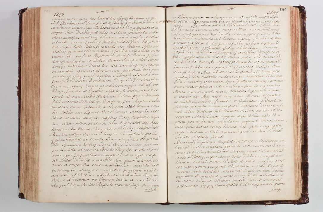 Zdjęcie nr 615 dla obiektu archiwalnego: Wizytacja kanoniczna przeprowadzona w dn. 28 kwietnia 1728 r. przez bpa Michała Kunickiego...