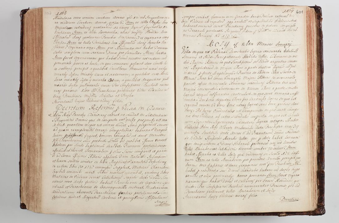 Zdjęcie nr 626 dla obiektu archiwalnego: Wizytacja kanoniczna przeprowadzona w dn. 28 kwietnia 1728 r. przez bpa Michała Kunickiego...