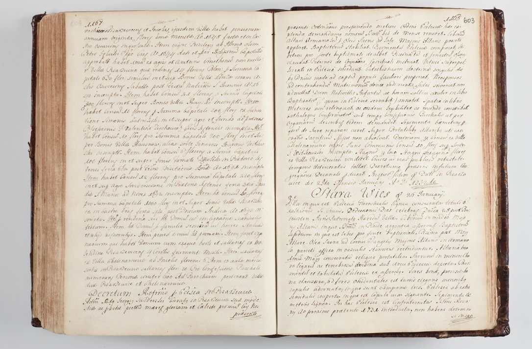 Zdjęcie nr 628 dla obiektu archiwalnego: Wizytacja kanoniczna przeprowadzona w dn. 28 kwietnia 1728 r. przez bpa Michała Kunickiego...