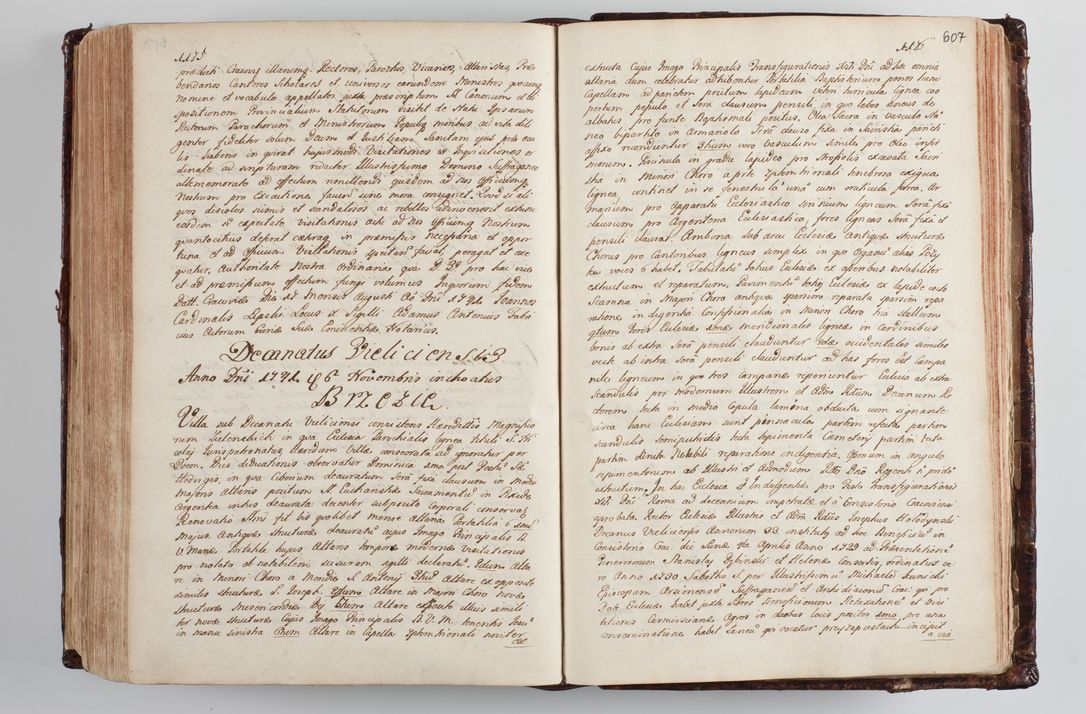 Zdjęcie nr 632 dla obiektu archiwalnego: Wizytacja kanoniczna przeprowadzona w dn. 28 kwietnia 1728 r. przez bpa Michała Kunickiego...