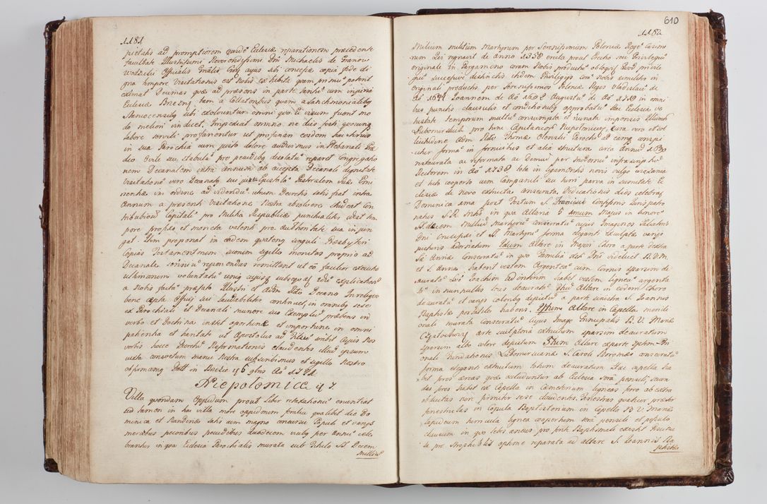 Zdjęcie nr 635 dla obiektu archiwalnego: Wizytacja kanoniczna przeprowadzona w dn. 28 kwietnia 1728 r. przez bpa Michała Kunickiego...