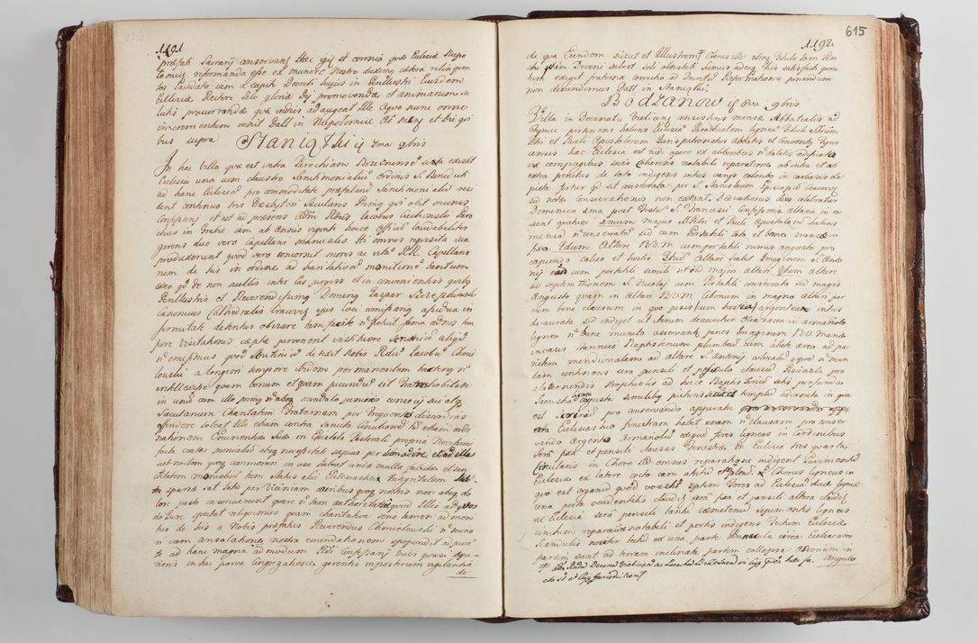 Zdjęcie nr 640 dla obiektu archiwalnego: Wizytacja kanoniczna przeprowadzona w dn. 28 kwietnia 1728 r. przez bpa Michała Kunickiego...