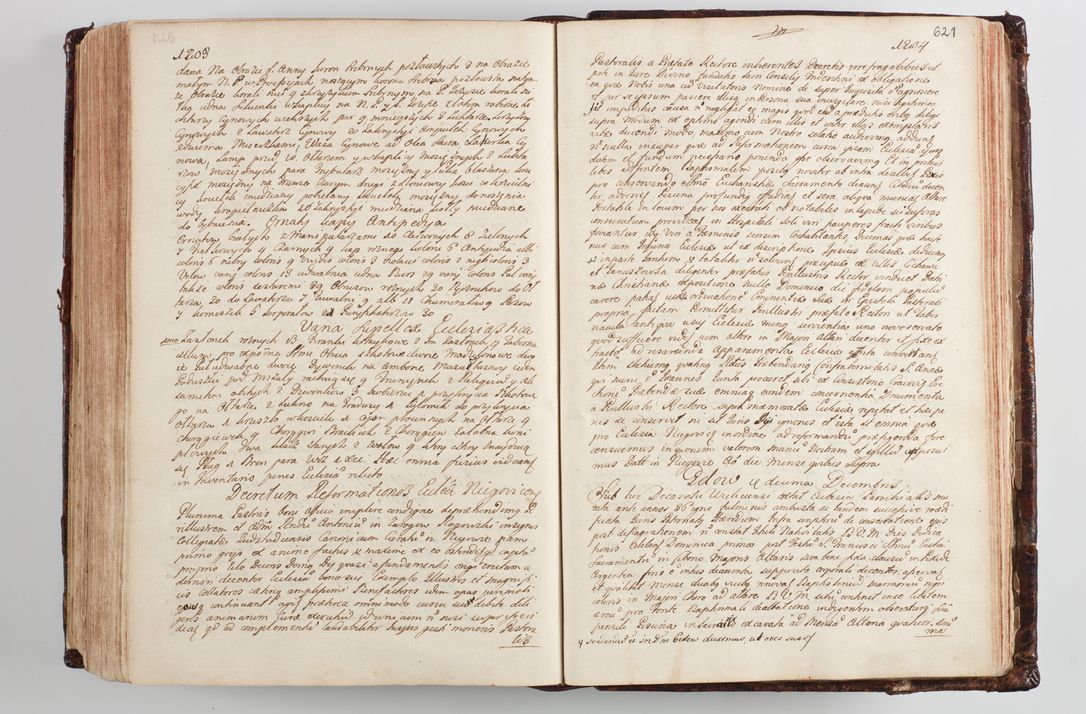 Zdjęcie nr 647 dla obiektu archiwalnego: Wizytacja kanoniczna przeprowadzona w dn. 28 kwietnia 1728 r. przez bpa Michała Kunickiego...