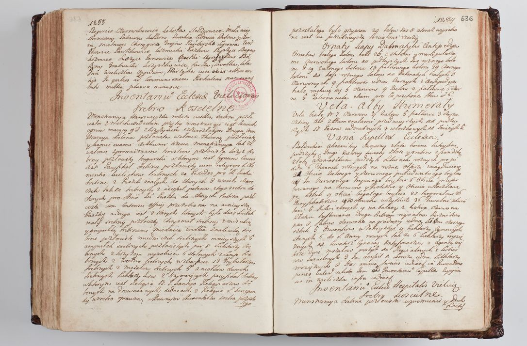 Zdjęcie nr 664 dla obiektu archiwalnego: Wizytacja kanoniczna przeprowadzona w dn. 28 kwietnia 1728 r. przez bpa Michała Kunickiego...