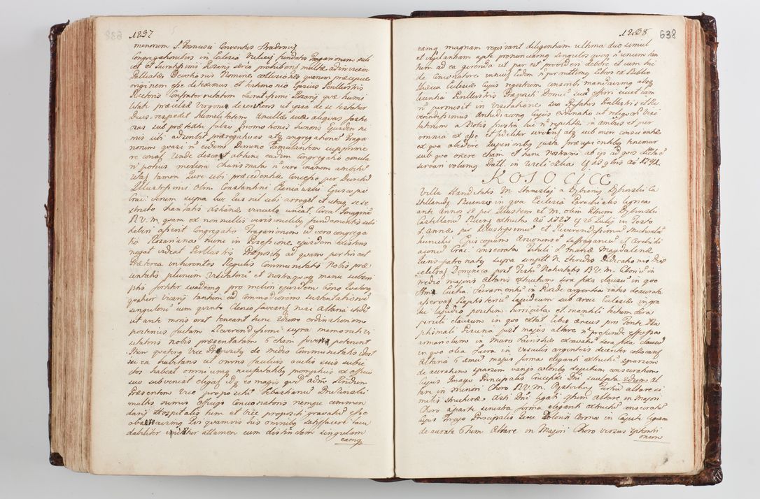 Zdjęcie nr 666 dla obiektu archiwalnego: Wizytacja kanoniczna przeprowadzona w dn. 28 kwietnia 1728 r. przez bpa Michała Kunickiego...