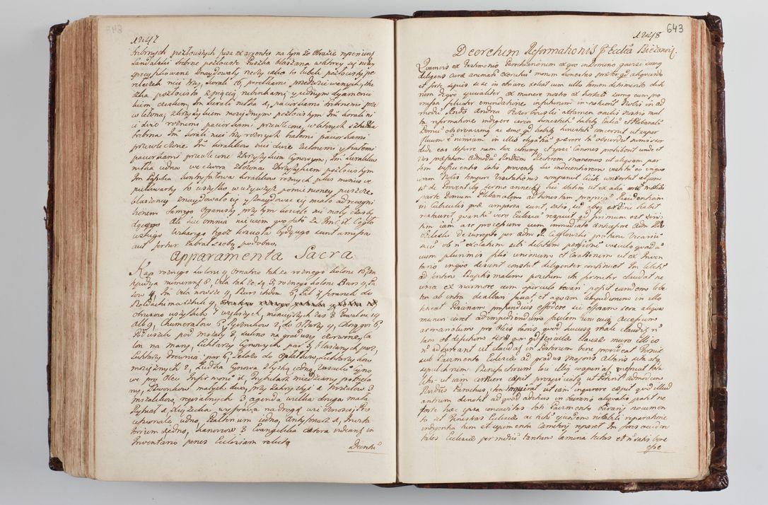 Zdjęcie nr 671 dla obiektu archiwalnego: Wizytacja kanoniczna przeprowadzona w dn. 28 kwietnia 1728 r. przez bpa Michała Kunickiego...