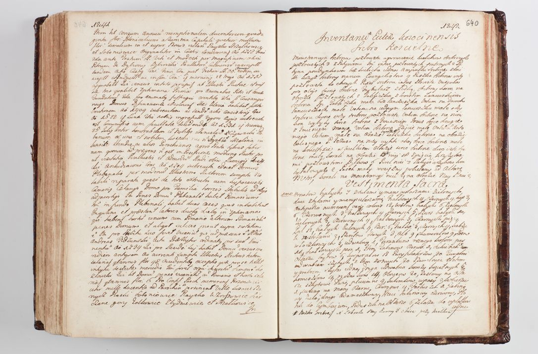 Zdjęcie nr 668 dla obiektu archiwalnego: Wizytacja kanoniczna przeprowadzona w dn. 28 kwietnia 1728 r. przez bpa Michała Kunickiego...