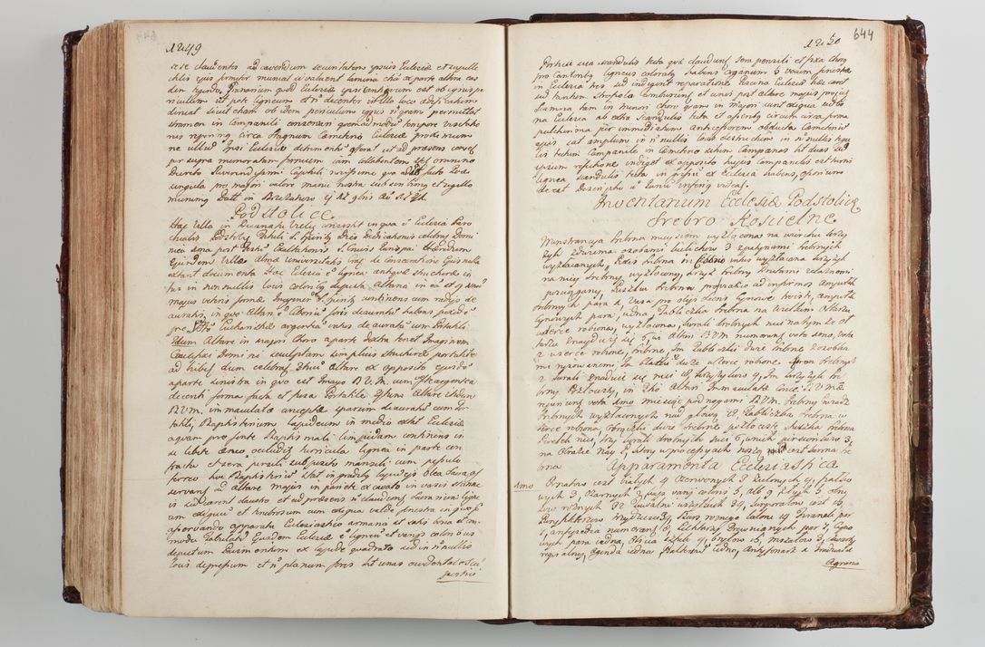 Zdjęcie nr 672 dla obiektu archiwalnego: Wizytacja kanoniczna przeprowadzona w dn. 28 kwietnia 1728 r. przez bpa Michała Kunickiego...