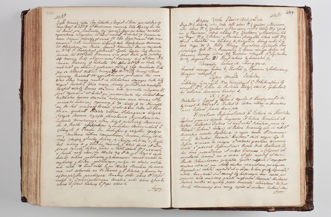 Zdjęcie nr 675 dla obiektu archiwalnego: Wizytacja kanoniczna przeprowadzona w dn. 28 kwietnia 1728 r. przez bpa Michała Kunickiego...