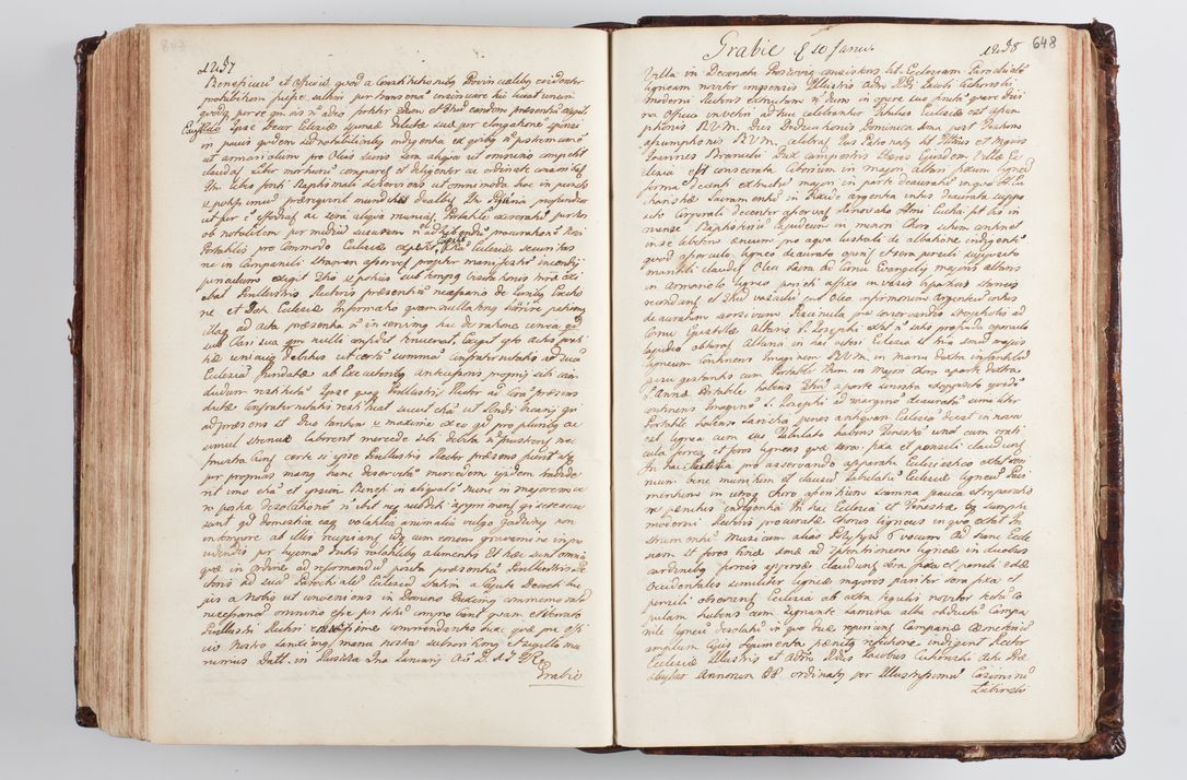 Zdjęcie nr 676 dla obiektu archiwalnego: Wizytacja kanoniczna przeprowadzona w dn. 28 kwietnia 1728 r. przez bpa Michała Kunickiego...