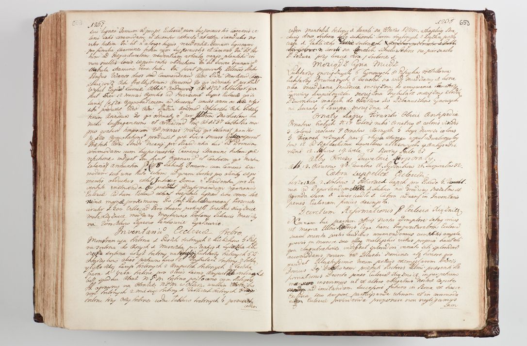 Zdjęcie nr 681 dla obiektu archiwalnego: Wizytacja kanoniczna przeprowadzona w dn. 28 kwietnia 1728 r. przez bpa Michała Kunickiego...