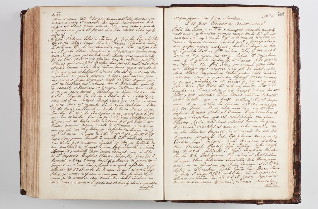 Zdjęcie nr 686 dla obiektu archiwalnego: Wizytacja kanoniczna przeprowadzona w dn. 28 kwietnia 1728 r. przez bpa Michała Kunickiego...