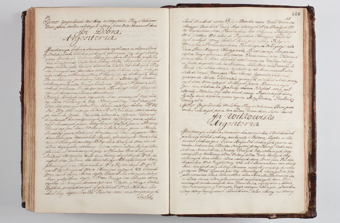 Zdjęcie nr 694 dla obiektu archiwalnego: Wizytacja kanoniczna przeprowadzona w dn. 28 kwietnia 1728 r. przez bpa Michała Kunickiego...