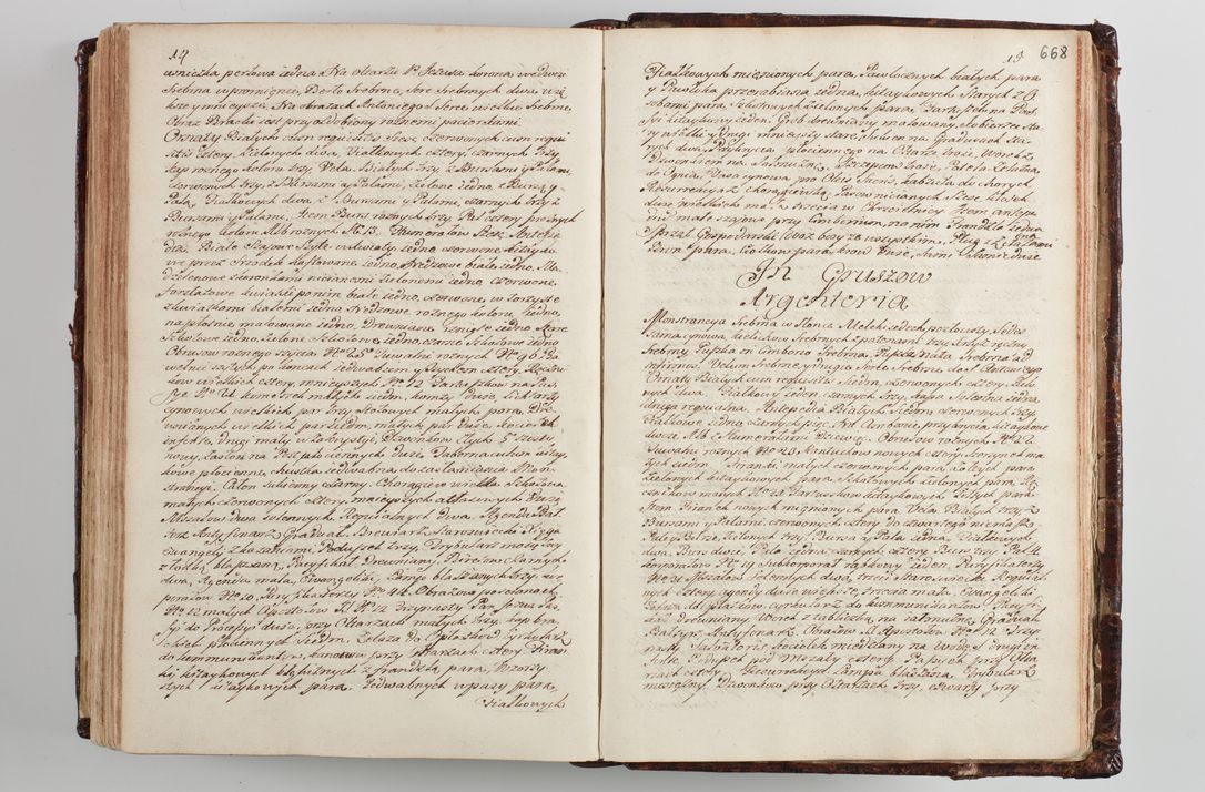 Zdjęcie nr 696 dla obiektu archiwalnego: Wizytacja kanoniczna przeprowadzona w dn. 28 kwietnia 1728 r. przez bpa Michała Kunickiego...