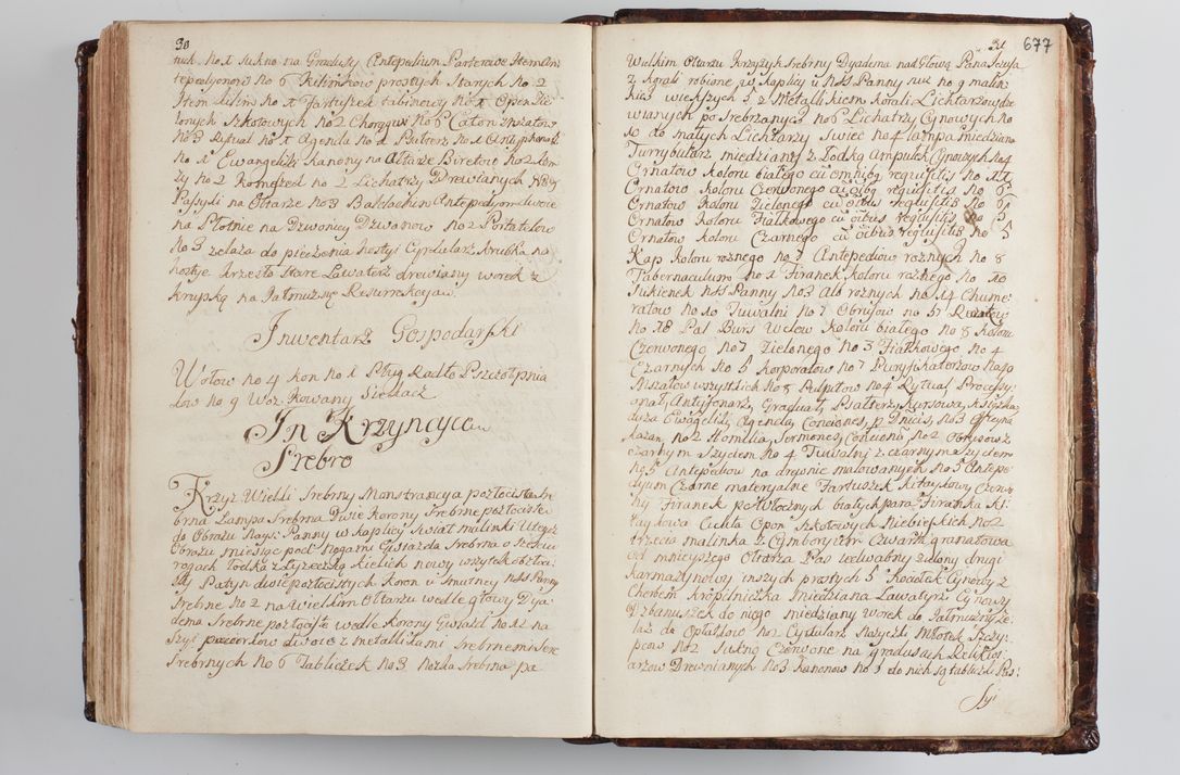 Zdjęcie nr 704 dla obiektu archiwalnego: Wizytacja kanoniczna przeprowadzona w dn. 28 kwietnia 1728 r. przez bpa Michała Kunickiego...