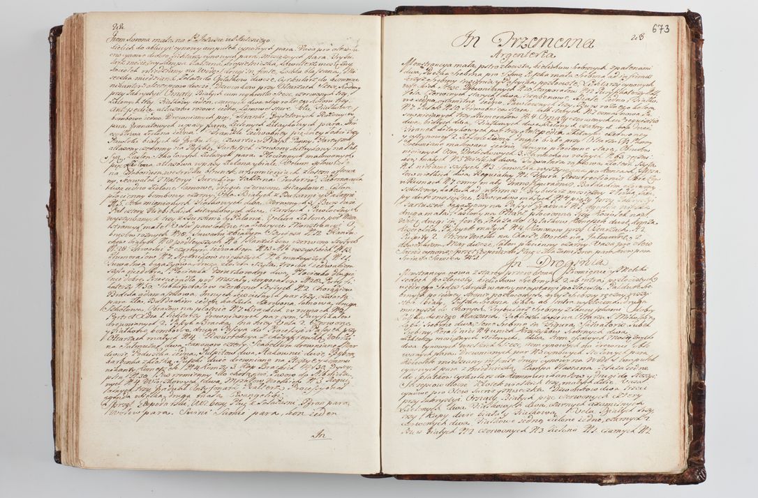 Zdjęcie nr 700 dla obiektu archiwalnego: Wizytacja kanoniczna przeprowadzona w dn. 28 kwietnia 1728 r. przez bpa Michała Kunickiego...