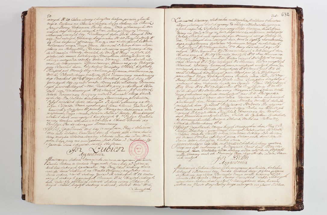 Zdjęcie nr 699 dla obiektu archiwalnego: Wizytacja kanoniczna przeprowadzona w dn. 28 kwietnia 1728 r. przez bpa Michała Kunickiego...